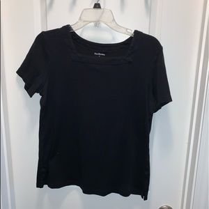 Black Shirt Sleeve Shirt Size Medium